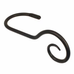 Large Bishop's Crook Holdback (Right Side) In Beeswax