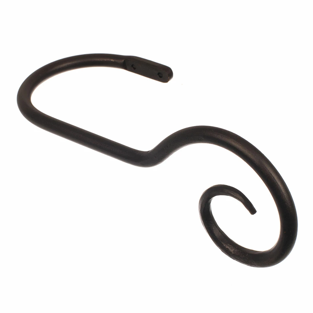 Large Bishop's Crook Holdback (Right Side) In Beeswax 3 Large Bishop's Crook Holdback (Right Side) In Beeswax