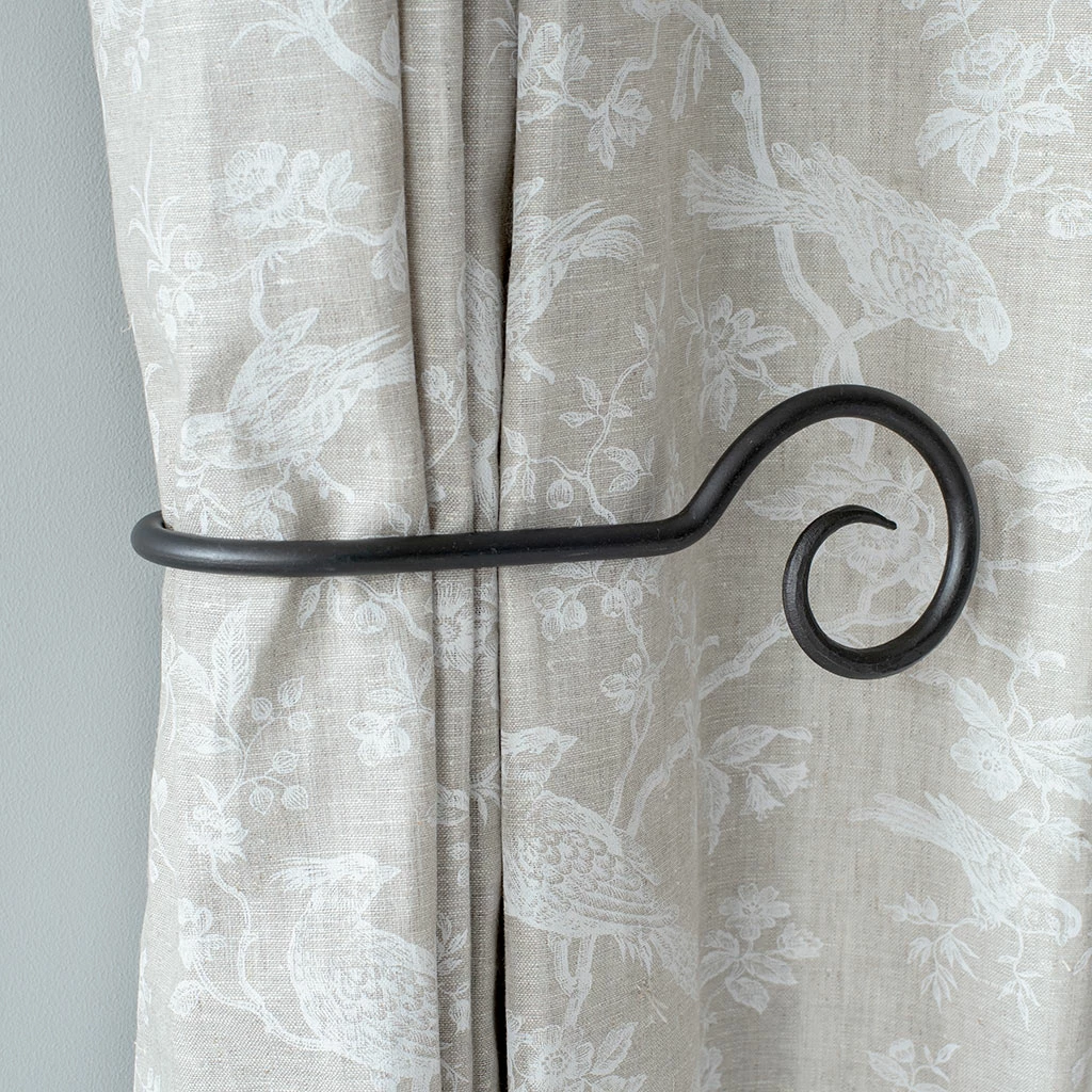 Large Bishop's Crook Holdback (Right Side) In Beeswax 4 Large Bishop's Crook Holdback (Right Side) In Beeswax - Image 2