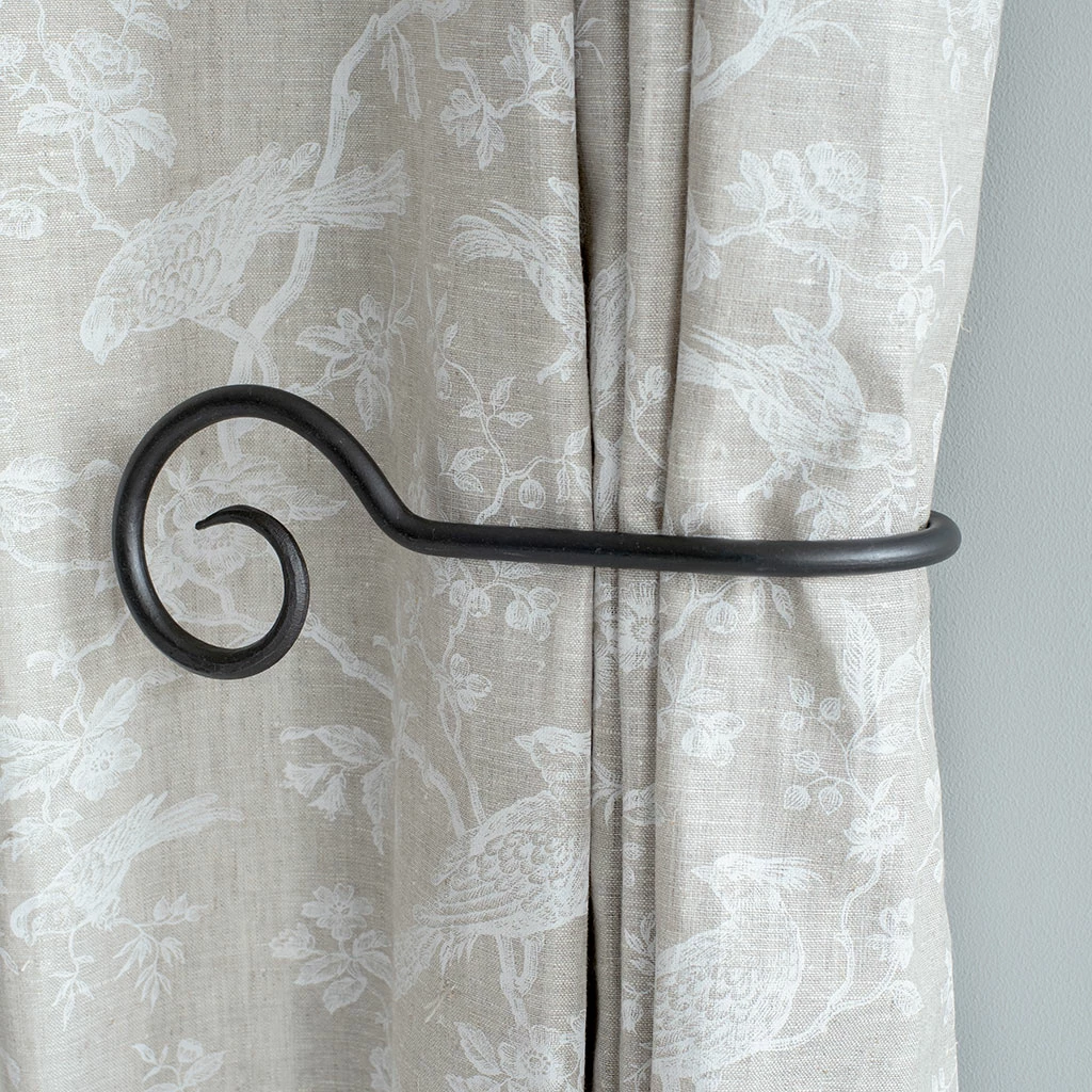 Large Bishop's Crook Holdback (Left Side) In Beeswax 4 Large Bishop's Crook Holdback (Left Side) In Beeswax - Image 2