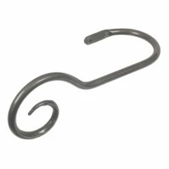 Large Bishop's Crook Holdback (Left Side) In Polished