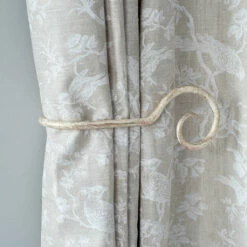 Large Bishop's Crook Holdback (Right Side) In Old Ivory -Jim Lawrence Sales 637foi 12