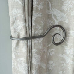 Large Bishop's Crook Holdback (Right Side) In Polished 6 Large Bishop's Crook Holdback (Right Side) In Polished -Jim Lawrence Sales 637fpo 12