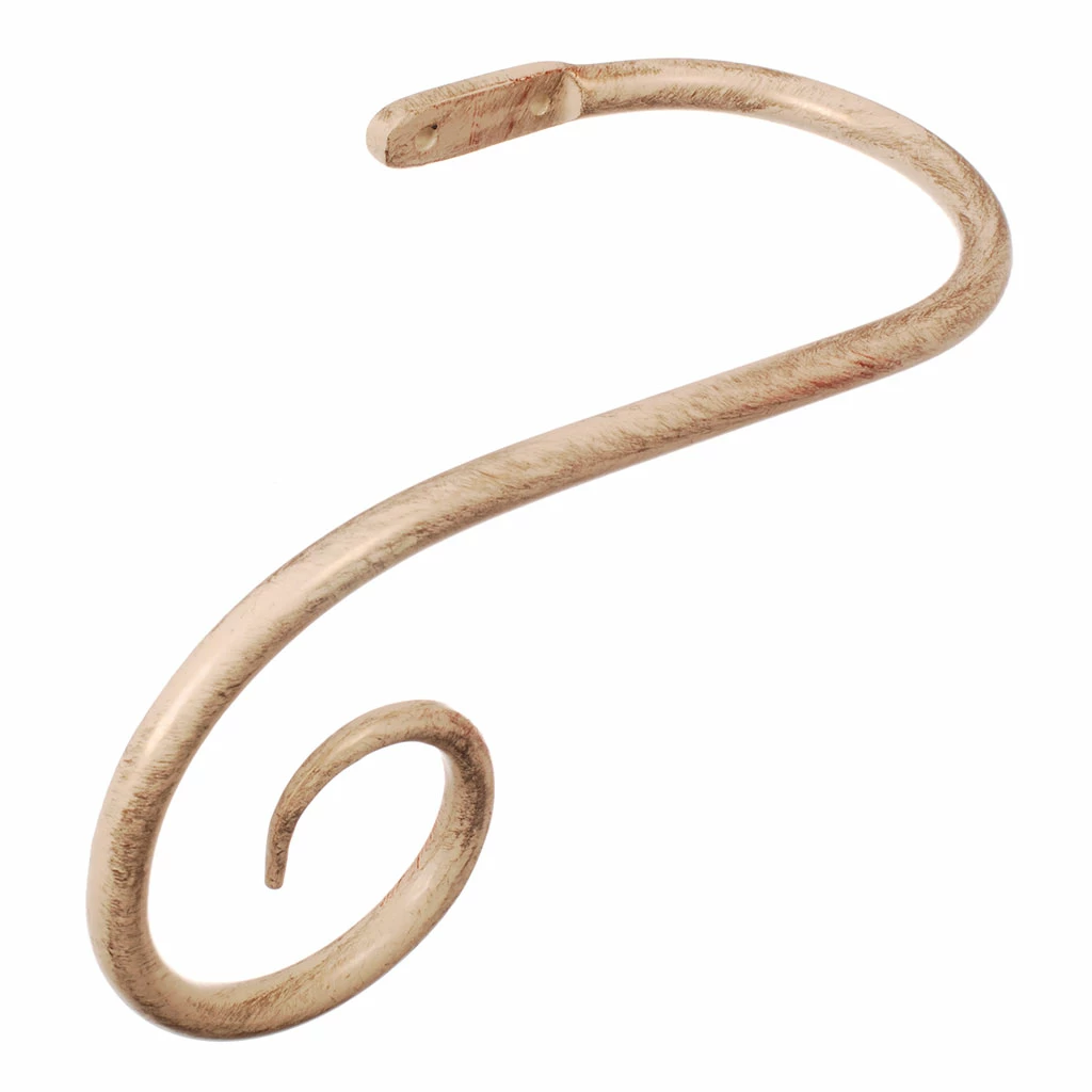 Large Crook Holdback (Left Side) In Old Ivory 3 Large Crook Holdback (Left Side) In Old Ivory