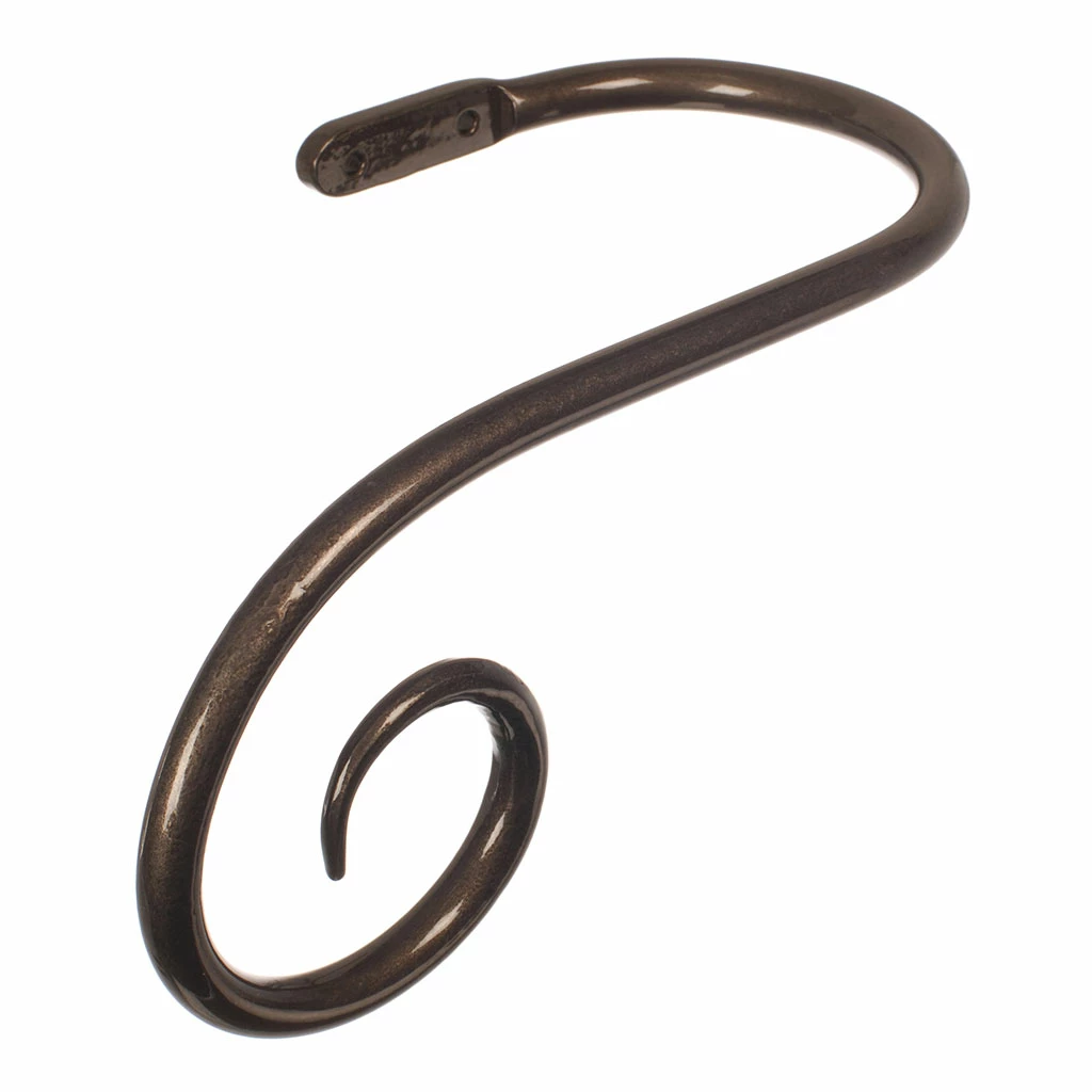 Large Crook Holdback (Left Side) In Polished 3 Large Crook Holdback (Left Side) In Polished