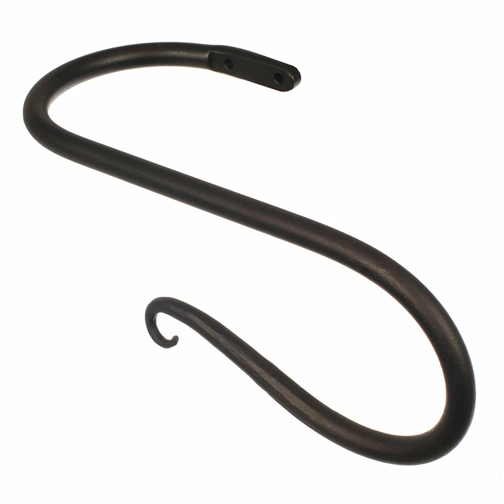 Large Shepherd's Crook Holdback (Right Side) In Beeswax 3 Large Shepherd's Crook Holdback (Right Side) In Beeswax