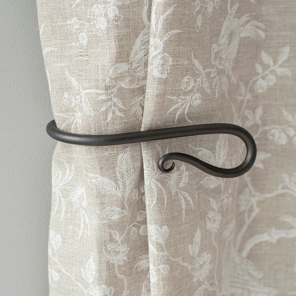 Small Shepherd's Crook Holdback (Right Side) In Beeswax 4 Small Shepherd's Crook Holdback (Right Side) In Beeswax - Image 2