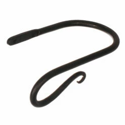 Small Shepherd's Crook Holdback (Left Side) In Beeswax