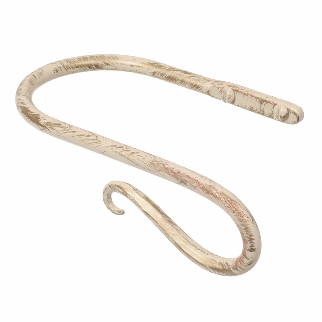 Small Shepherd's Crook Holdback (Right Side) In Old Ivory 3 Small Shepherd's Crook Holdback (Right Side) In Old Ivory