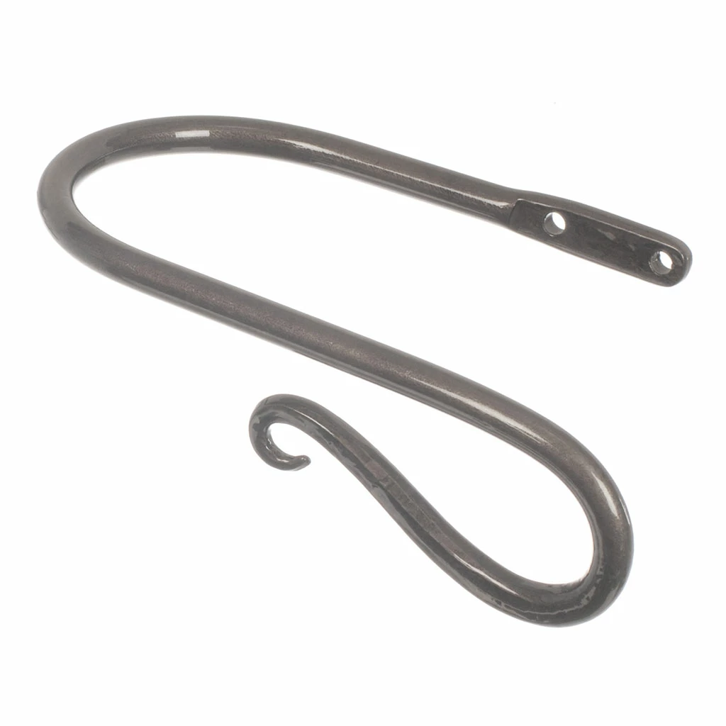 Small Shepherd's Crook Holdback (Right Side) In Polished 3 Small Shepherd's Crook Holdback (Right Side) In Polished