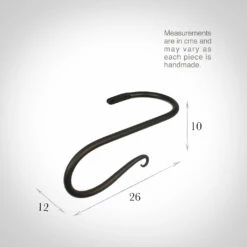 Large Shepherd's Crook Holdback (Left Side) In Beeswax 7 Large Shepherd's Crook Holdback (Left Side) In Beeswax -Jim Lawrence Sales 637jlbw 13