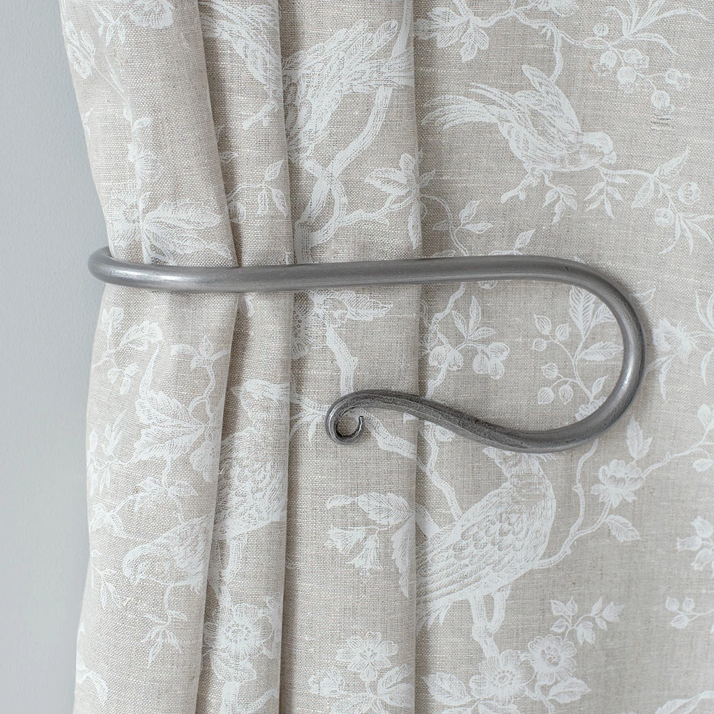 Large Shepherd's Crook Holdback (Right Side) In Polished 4 Large Shepherd's Crook Holdback (Right Side) In Polished - Image 2