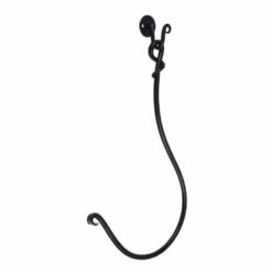 Large Swing Holdback (16cm Embrace) In Matt Black