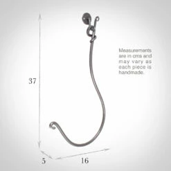 Large Swing Holdback (16cm Embrace) In Polished -Jim Lawrence Sales 637kpo 13