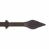 12mm Spear Finial In Matt Black 1 12mm Spear Finial In Matt Black -Jim Lawrence Sales 643mb 1