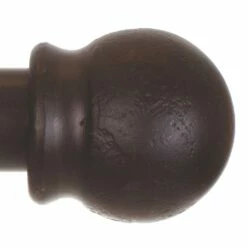 38mm Cannonball Finial In Beeswax