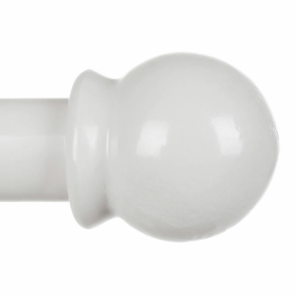 38mm Cannonball Finial In Clay 3 38mm Cannonball Finial In Clay