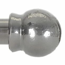 38mm Cannonball Finial In Mercury
