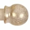 38mm Cannonball Finial In Old Ivory -Jim Lawrence Sales 646oi 1