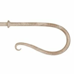 12mm Shepherd's Crook Finial In Old Ivory