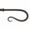 20mm Shepherd's Crook Finial In Matt Black 2 20mm Shepherd's Crook Finial In Matt Black -Jim Lawrence Sales 681mb 1