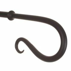 20mm Shepherd's Crook Finial In Matt Black 9 20mm Shepherd's Crook Finial In Matt Black -Jim Lawrence Sales 681mb 2