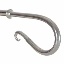 20mm Shepherd's Crook Finial In Mercury 8 20mm Shepherd's Crook Finial In Mercury -Jim Lawrence Sales 681me 2
