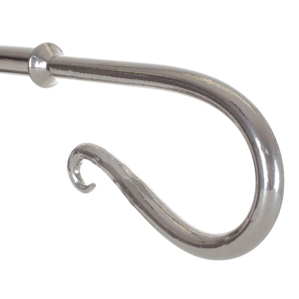 20mm Shepherd's Crook Finial In Mercury 5 20mm Shepherd's Crook Finial In Mercury - Image 3