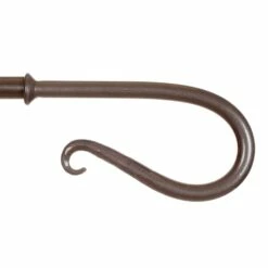 20mm Shepherd's Crook Finial In Polished