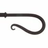 25mm Shepherd's Crook Finial In Matt Black 2 25mm Shepherd's Crook Finial In Matt Black -Jim Lawrence Sales 682mb 1