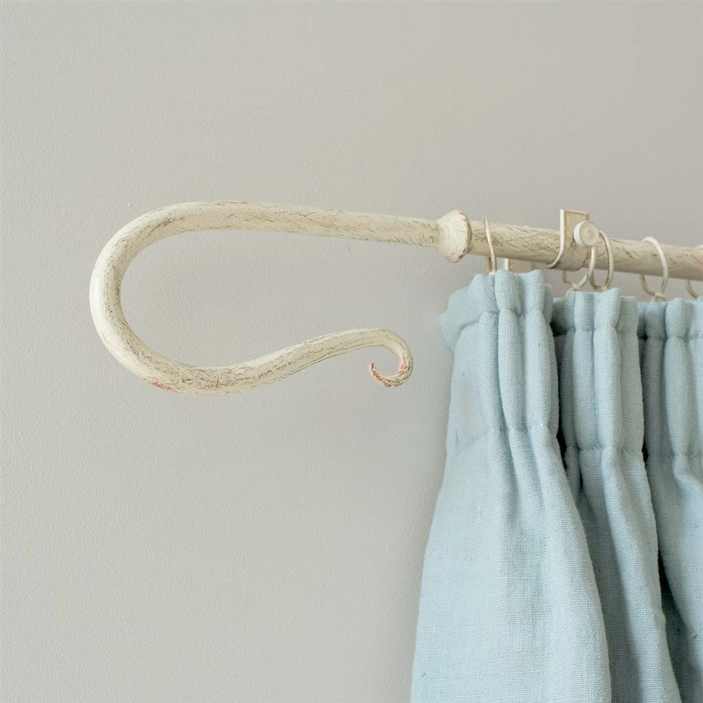 25mm Shepherd's Crook Finial In Old Ivory 4 25mm Shepherd's Crook Finial In Old Ivory - Image 2