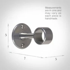25mm Sleeve Bracket In Mercury 8 25mm Sleeve Bracket In Mercury -Jim Lawrence Sales 688me 13