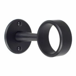 38mm Sleeve Bracket In Matt Black