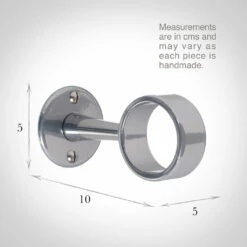 38mm Sleeve Bracket In Mercury 8 38mm Sleeve Bracket In Mercury -Jim Lawrence Sales 689me 13