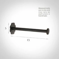 Draper's Button Holdback In Beeswax -Jim Lawrence Sales 691abw 13