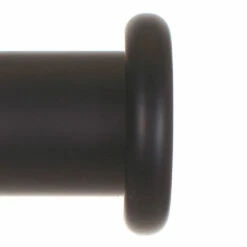 38mm Button Finial In Matt Black