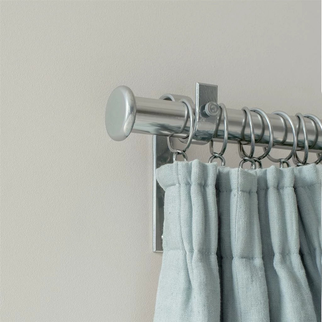 38mm Button Finial In Mercury 4 38mm Button Finial In Mercury - Image 2