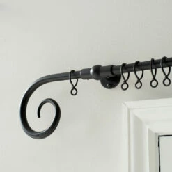 1m 16mm Crook Pole Pack In Matt Black 8 1m 16mm Crook Pole Pack In Matt Black -Jim Lawrence Sales 801mb 12