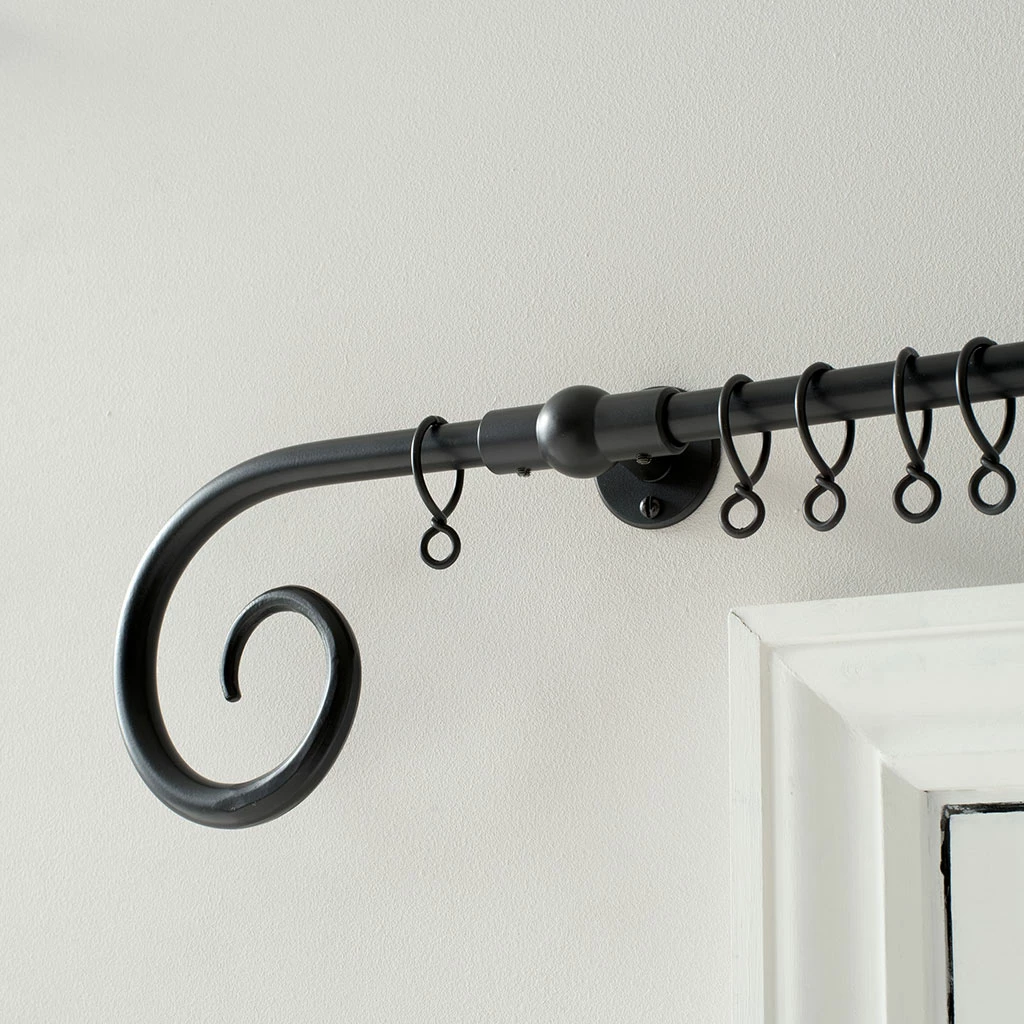 1.5m 16mm Crook Pole Pack In Matt Black 4 1.5m 16mm Crook Pole Pack In Matt Black - Image 2