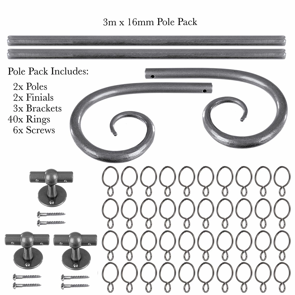 3m 16mm Crook Pack In Polished 6 3m 16mm Crook Pack In Polished - Image 4