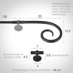 1m 12mm Crook Pack In Beeswax -Jim Lawrence Sales 825bw 13