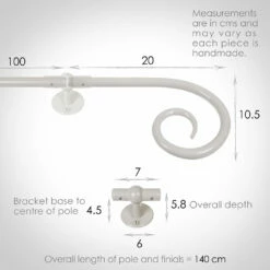 1m 12mm Crook Pack In Clay 9 1m 12mm Crook Pack In Clay -Jim Lawrence Sales 825cl 13