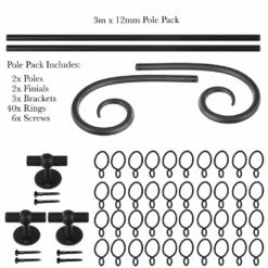 3m 12mm Crook Pack In Beeswax 10 3m 12mm Crook Pack In Beeswax -Jim Lawrence Sales 828bw 20