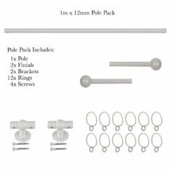 1m 12mm Cannonball Pack In Clay 10 1m 12mm Cannonball Pack In Clay -Jim Lawrence Sales 829cl 20