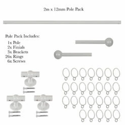 2m 12mm Cannonball Pack In Clay 9 2m 12mm Cannonball Pack In Clay -Jim Lawrence Sales 831cl 20
