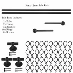 3m 12mm Cannonball Pack In Beeswax 10 3m 12mm Cannonball Pack In Beeswax -Jim Lawrence Sales 832bw 20