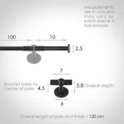 1m 12mm Button Pack In Beeswax -Jim Lawrence Sales 834bw 13