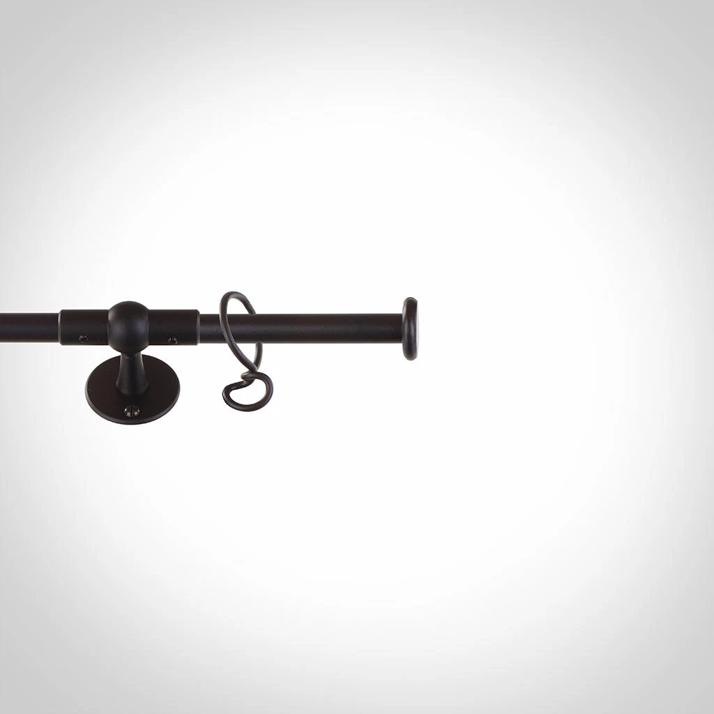 1.5m 12mm Button Pack In Matt Black 3 1.5m 12mm Button Pack In Matt Black