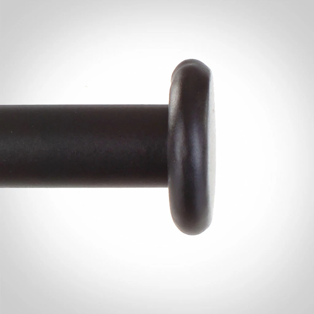 2m 12mm Button Pack In Matt Black 7 2m 12mm Button Pack In Matt Black - Image 5