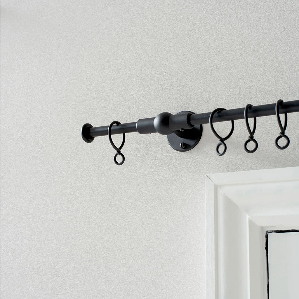 2m 12mm Button Pack In Matt Black 4 2m 12mm Button Pack In Matt Black - Image 2